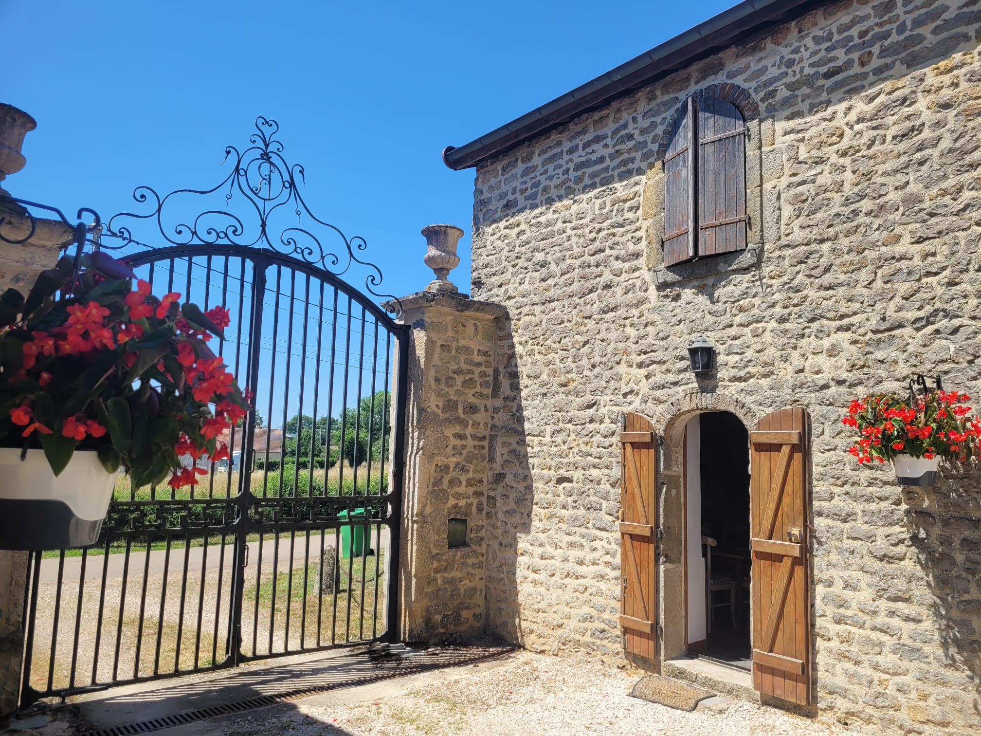 Terrasse de la Maison des Lavandins