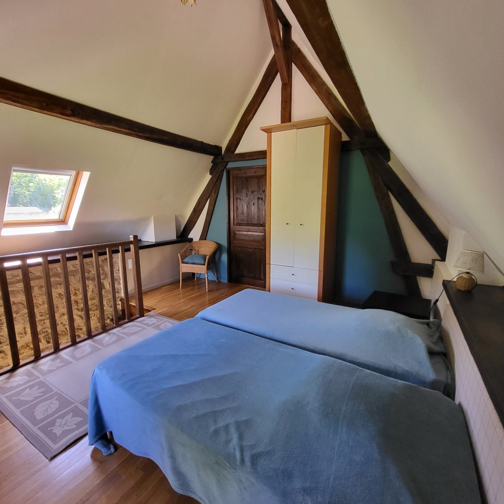 Chambre mezzanine de la Maison du Parc
